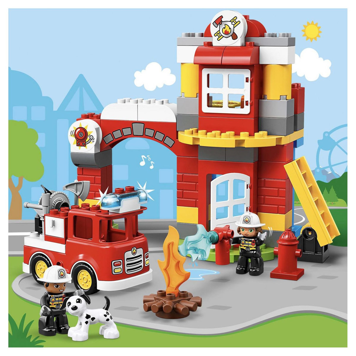 LEGO DUPLO 10903 - La caserne de pompiers