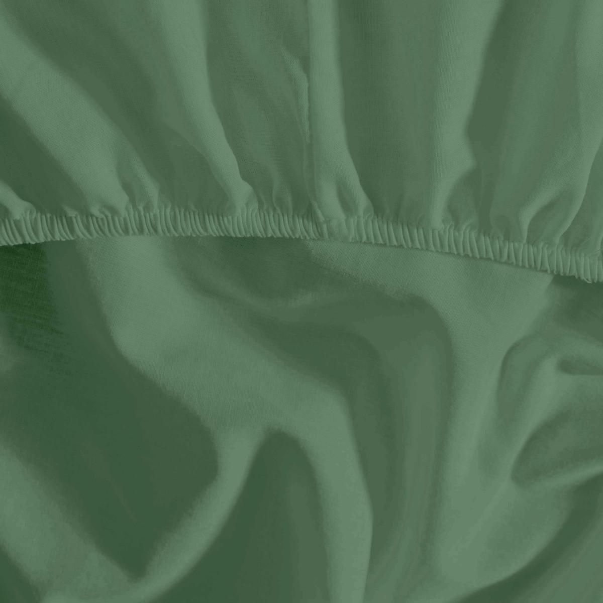 Sensei Maison Drap housse en flanelle de coton bonnet 30 cm KLAPPEN