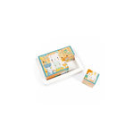 Juratoys-Janod Barquette 6 cubes en bois Pure