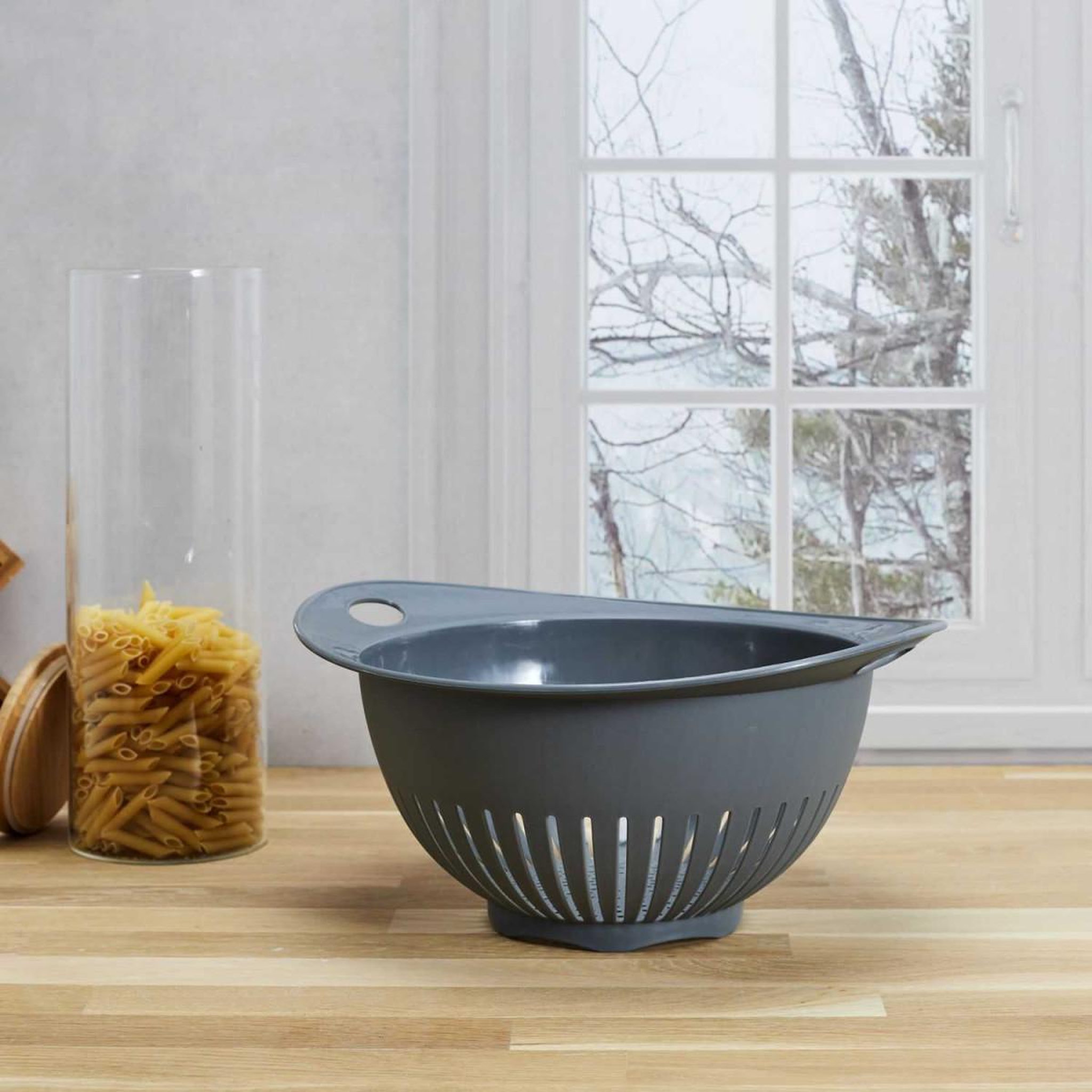 Voir la diapositive 4 : COOK CONCEPT Passoire ronde  sylvester  30cm gris