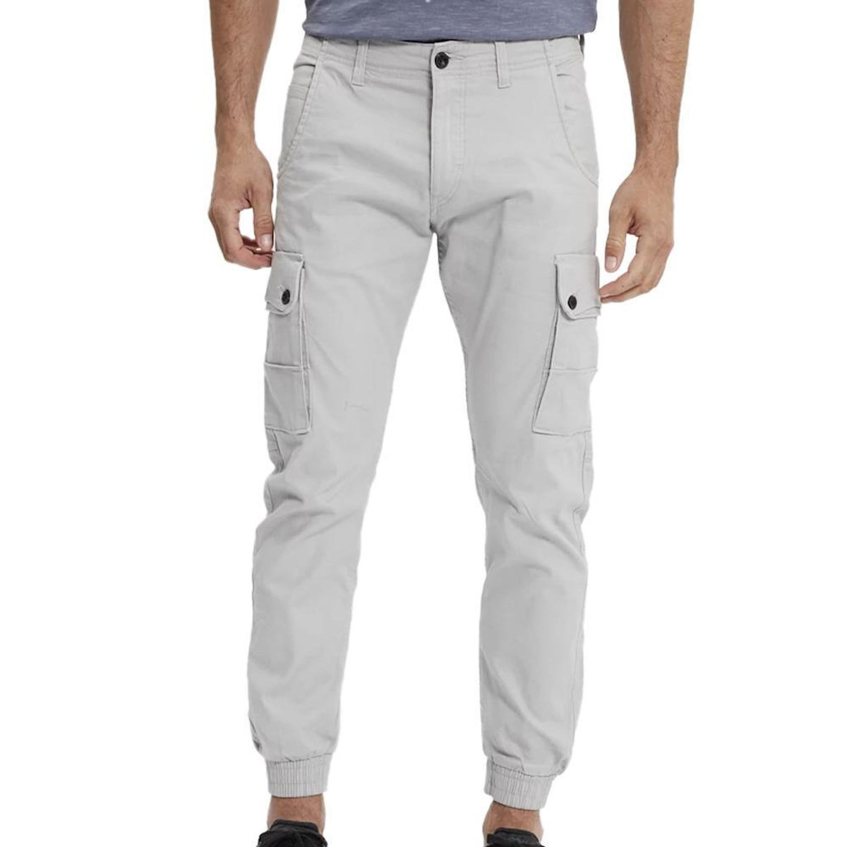 Jack & Jones Pantalon fluide Gris Clair Homme Jack & Jones Paul
