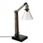 Voir la diapositive 1 : ATMOSPHERA Lampe à poser rétro Alak - H. 59 cm - Noir