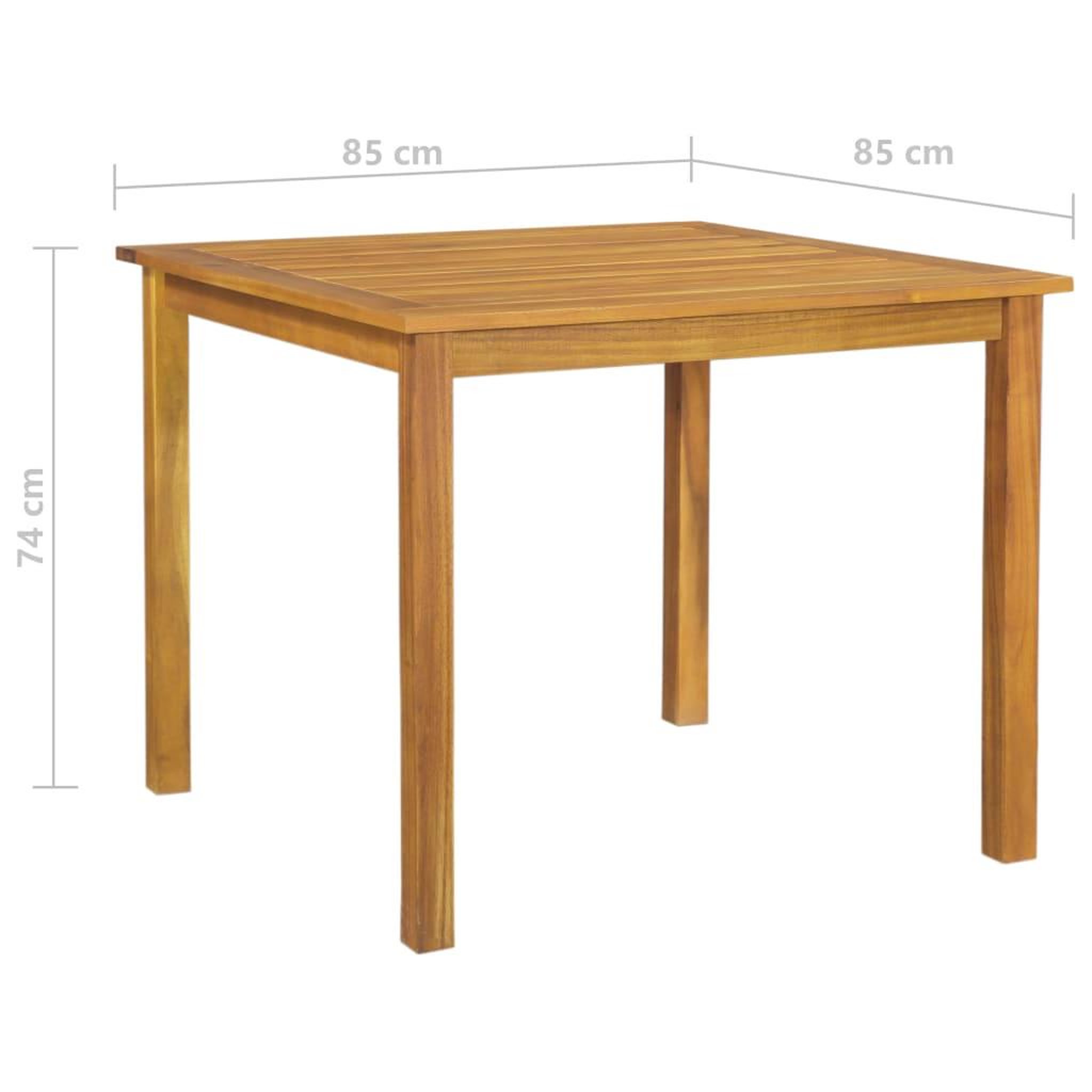 Voir la diapositive 6 : VIDAXL Ensemble a manger de jardin 5 pcs Noir