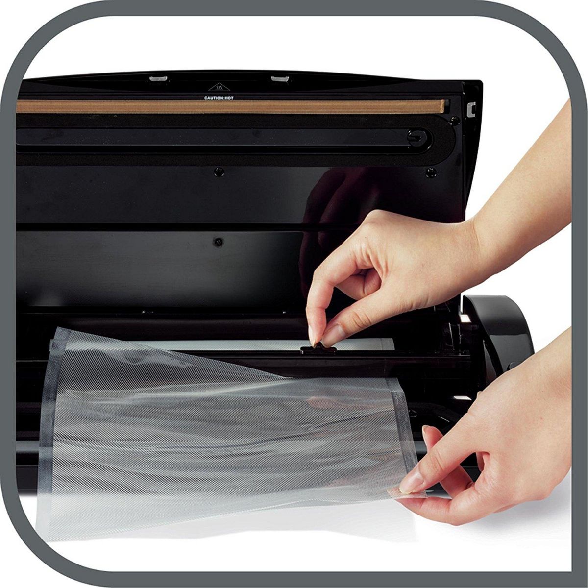 TEFAL Appareil à emballage sous vide 130w noir/inox avec accessoires - yy3107fb