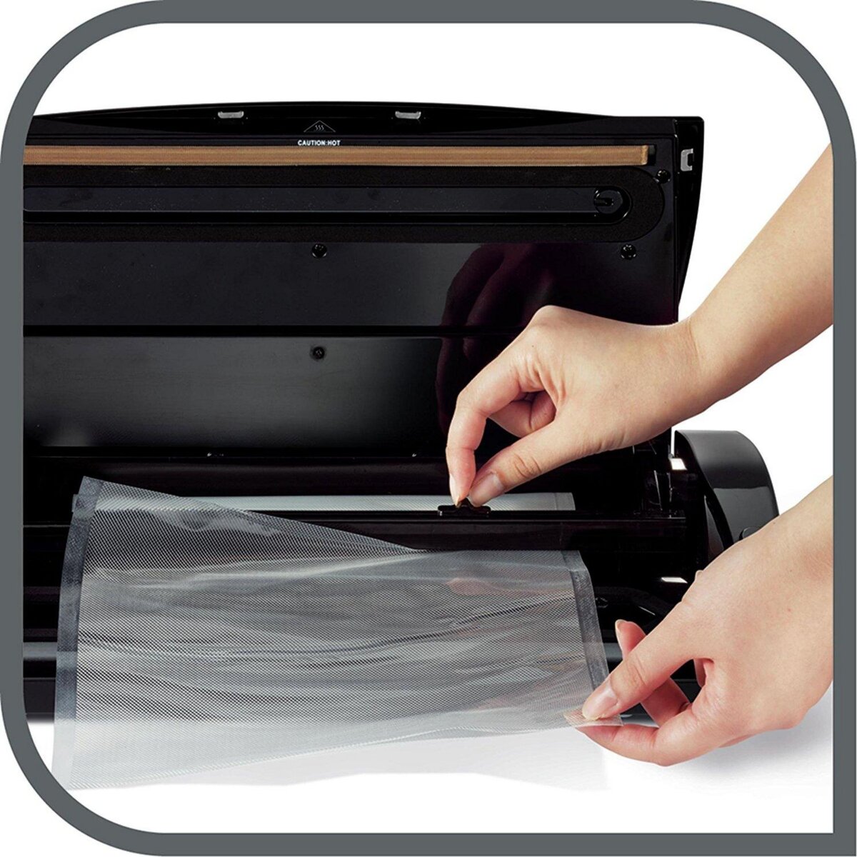 TEFAL Appareil à emballage sous vide 130w noir/inox avec accessoires - yy3107fb