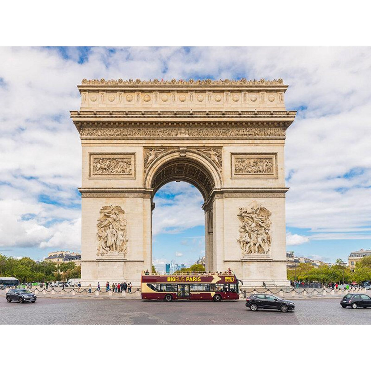 Smartbox Visite de Paris en famille en bus à impériale - Coffret Cadeau Sport & Aventure