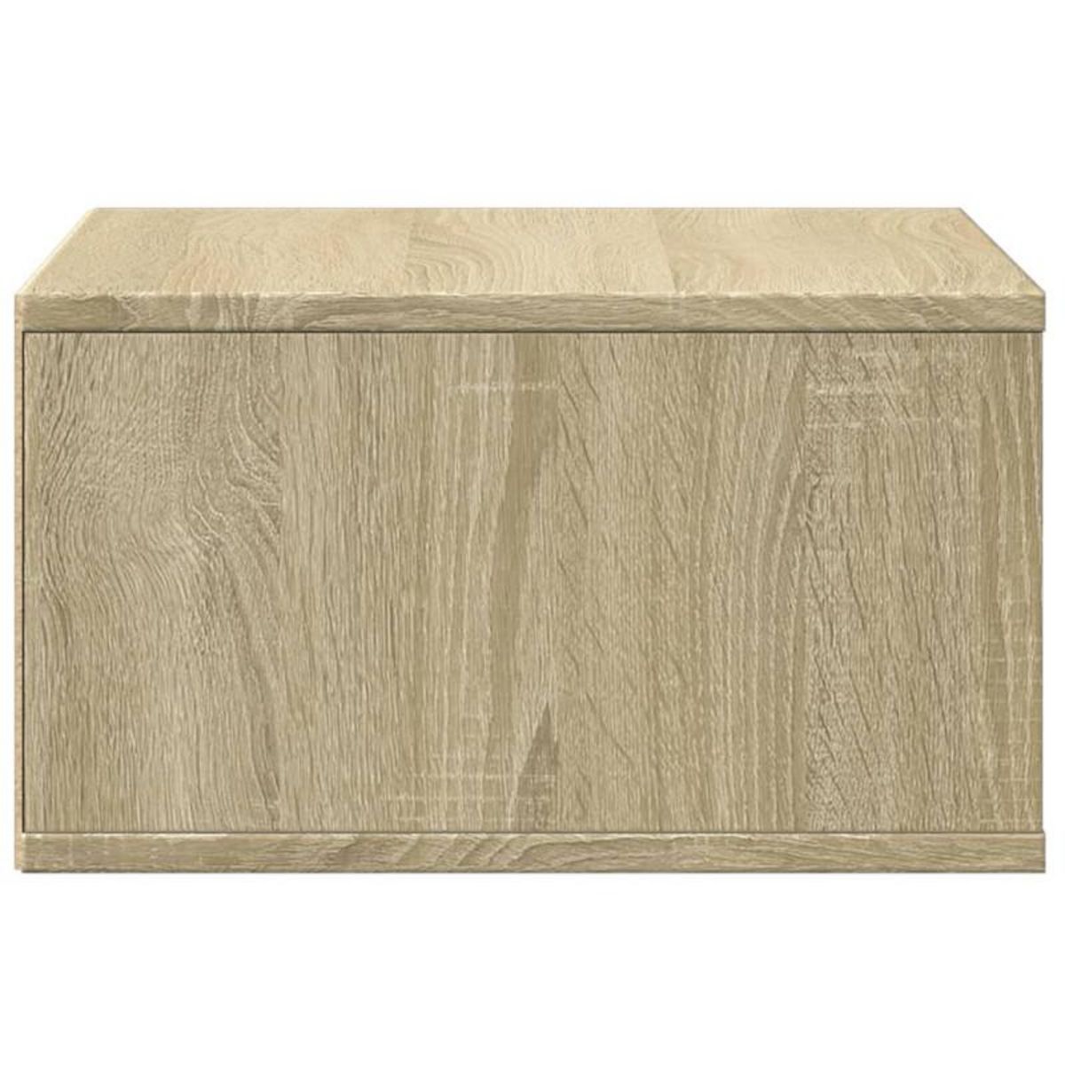 VIDAXL Support d imprimante chêne sonoma 49x40x22,5 cm bois ingénierie