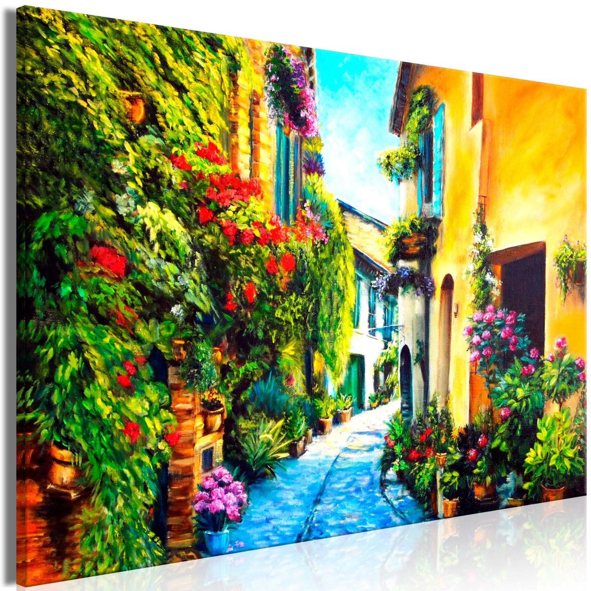 Paris Prix Tableau imprimé  beautiful street wide. Coloris disponibles : Multicolore