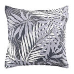 Paris Prix Housse de Coussin à Motifs  Hazel  45x45cm Gris