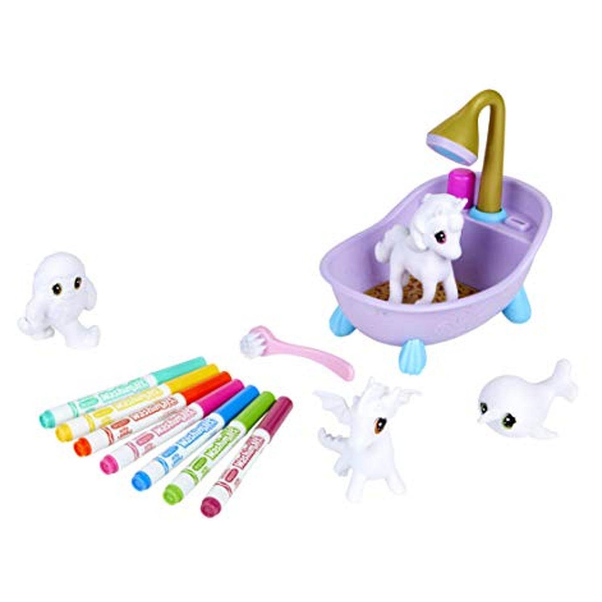 Voir la diapositive 2 : GOLIATH Crayola Washimals Peculiar Pets