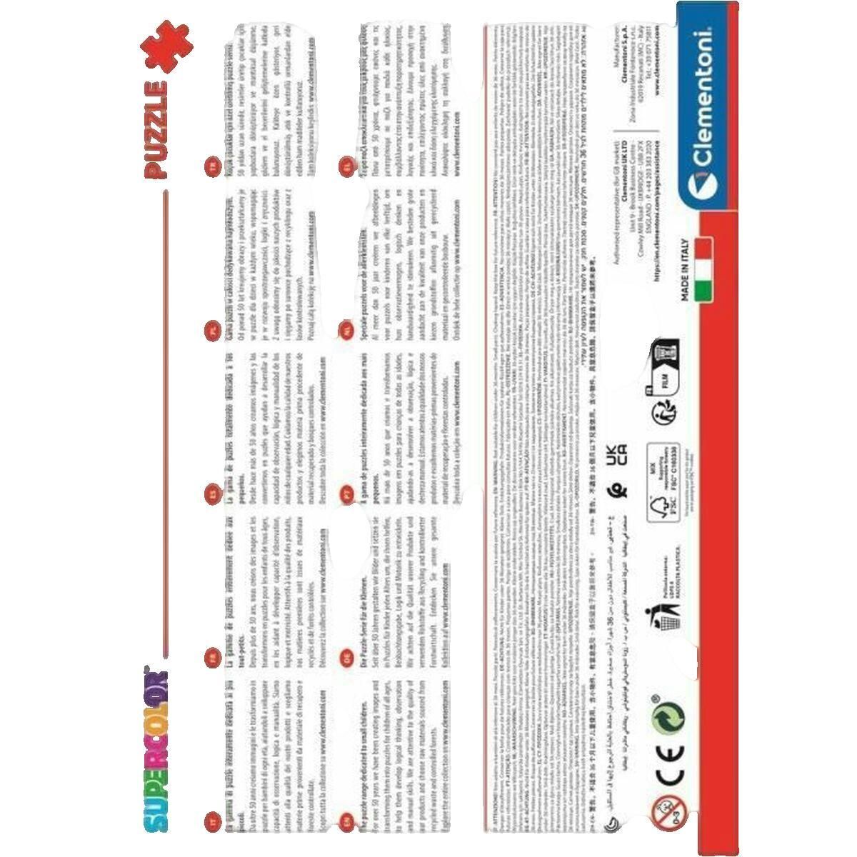 CLEMENTONI Puzzle Clementoni Super - Jurassic World