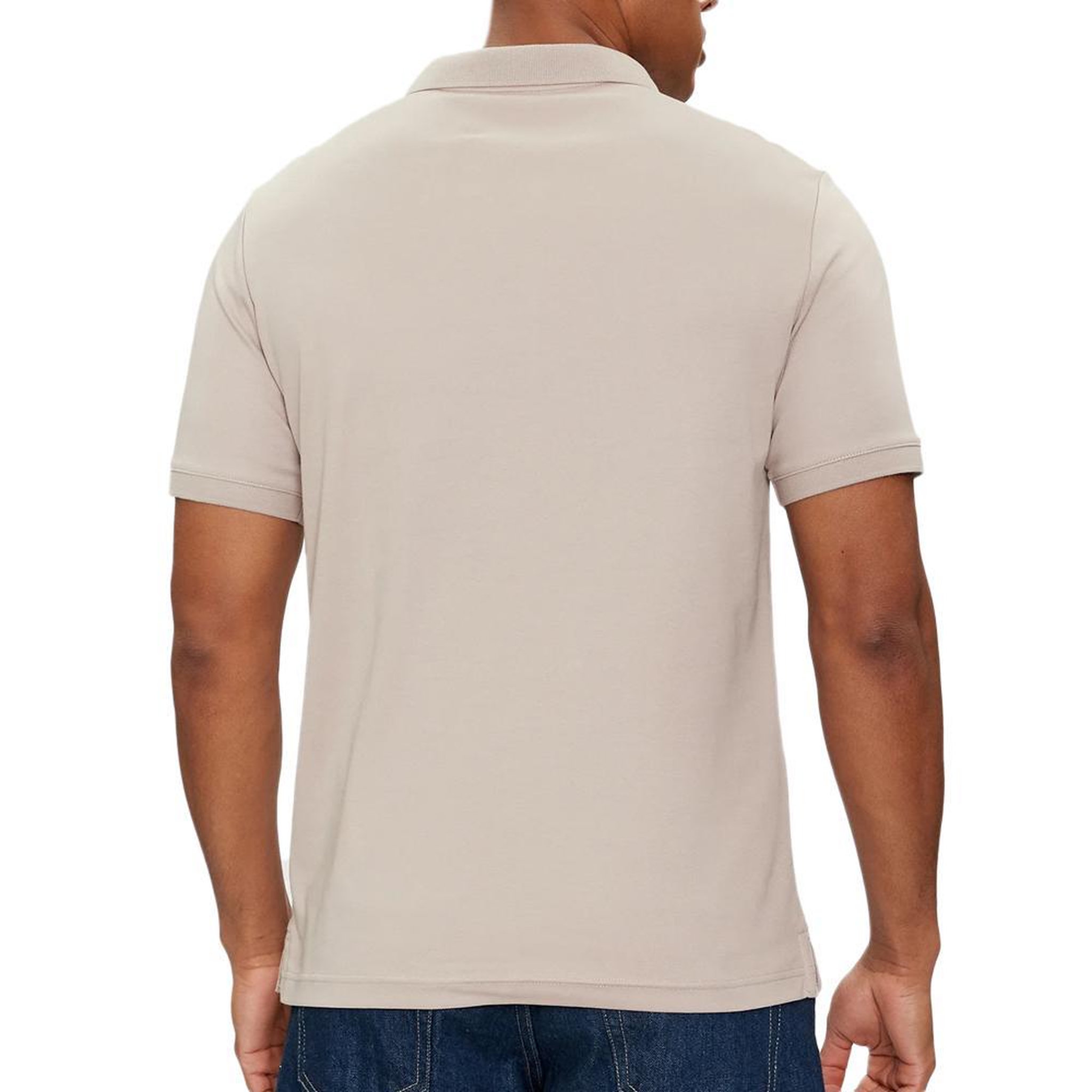 Voir la diapositive 2 : CALVIN KLEIN JEANS Polo Taupe Homme Calvin Klein Jeans K10K111657