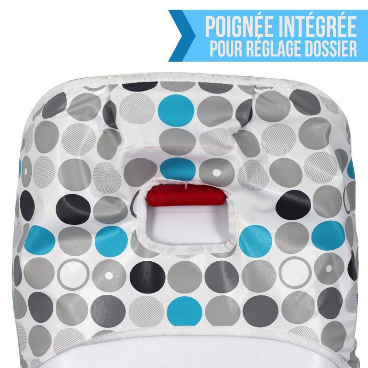 Monsieur Bébé Housse d'assise pour chaise haute bébé enfant gamme Ptit - Cléo