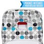 Voir la diapositive 2 : Monsieur Bébé Housse d'assise pour chaise haute bébé enfant gamme Ptit - Cléo