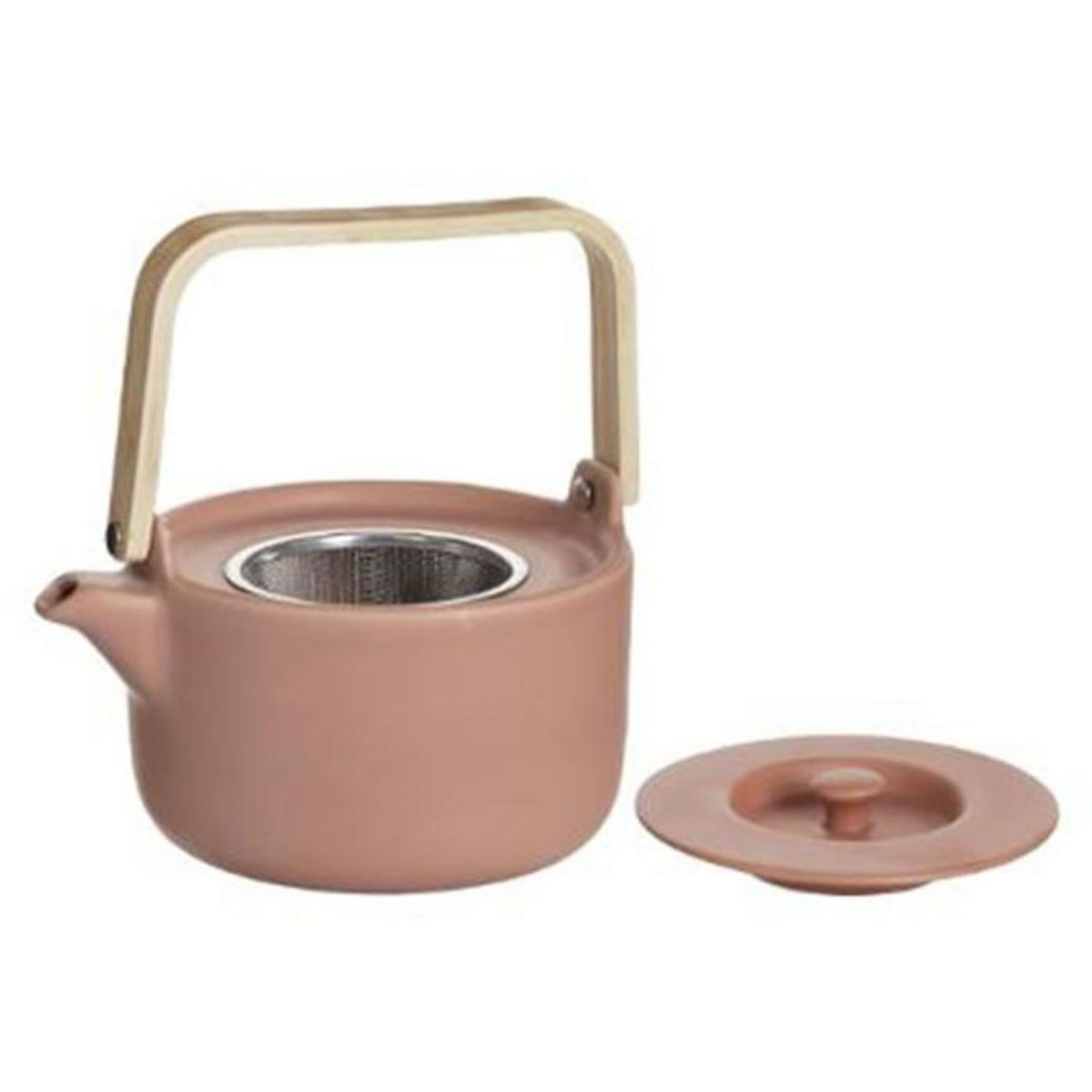 SECRET DE GOURMET Théière Design  Nature  80cl Terracotta