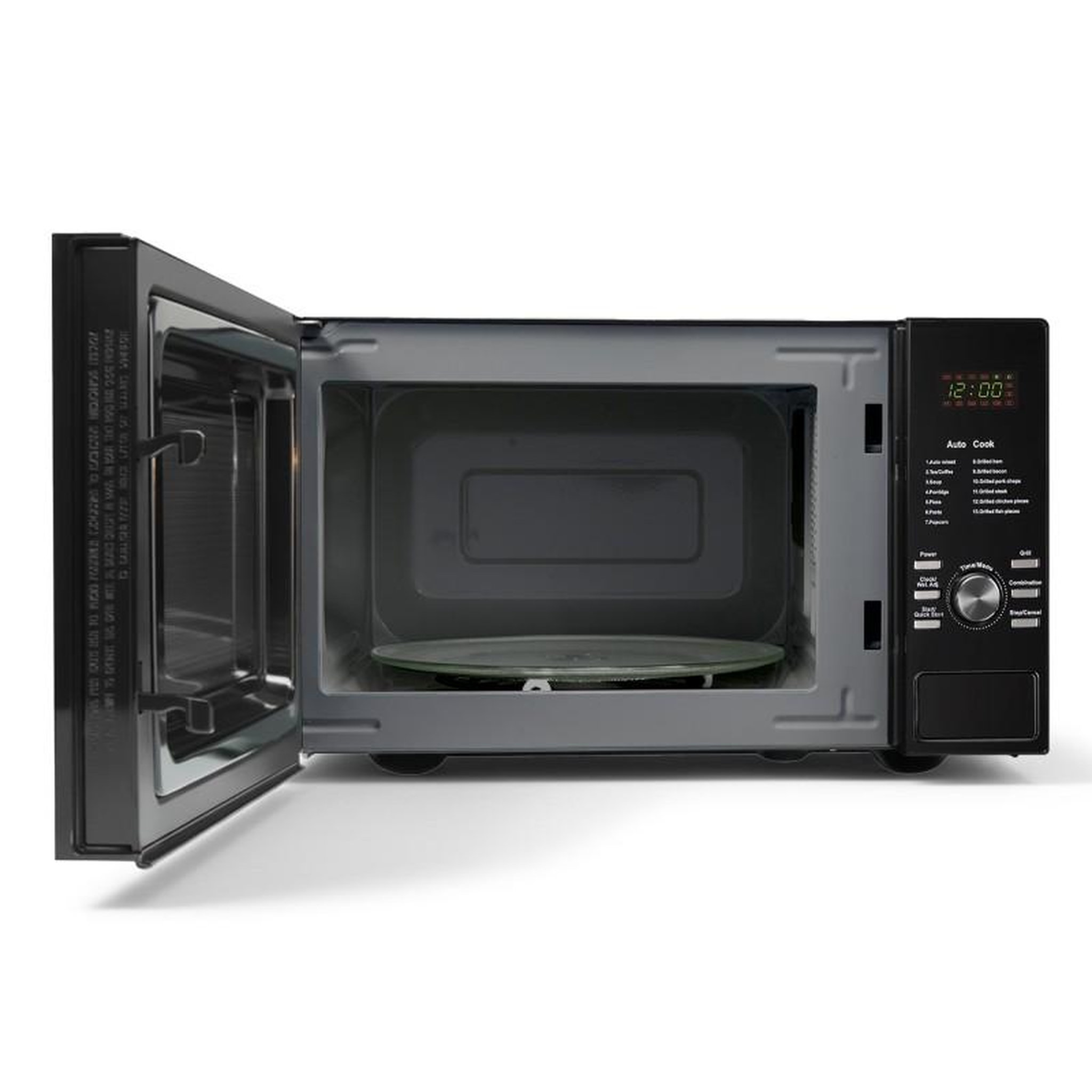 Voir la diapositive 2 : KITCHENCOOK Kitchencook - kmo30 - micro-ondes combiné digital 30l - grill 1050w - 13 programmes