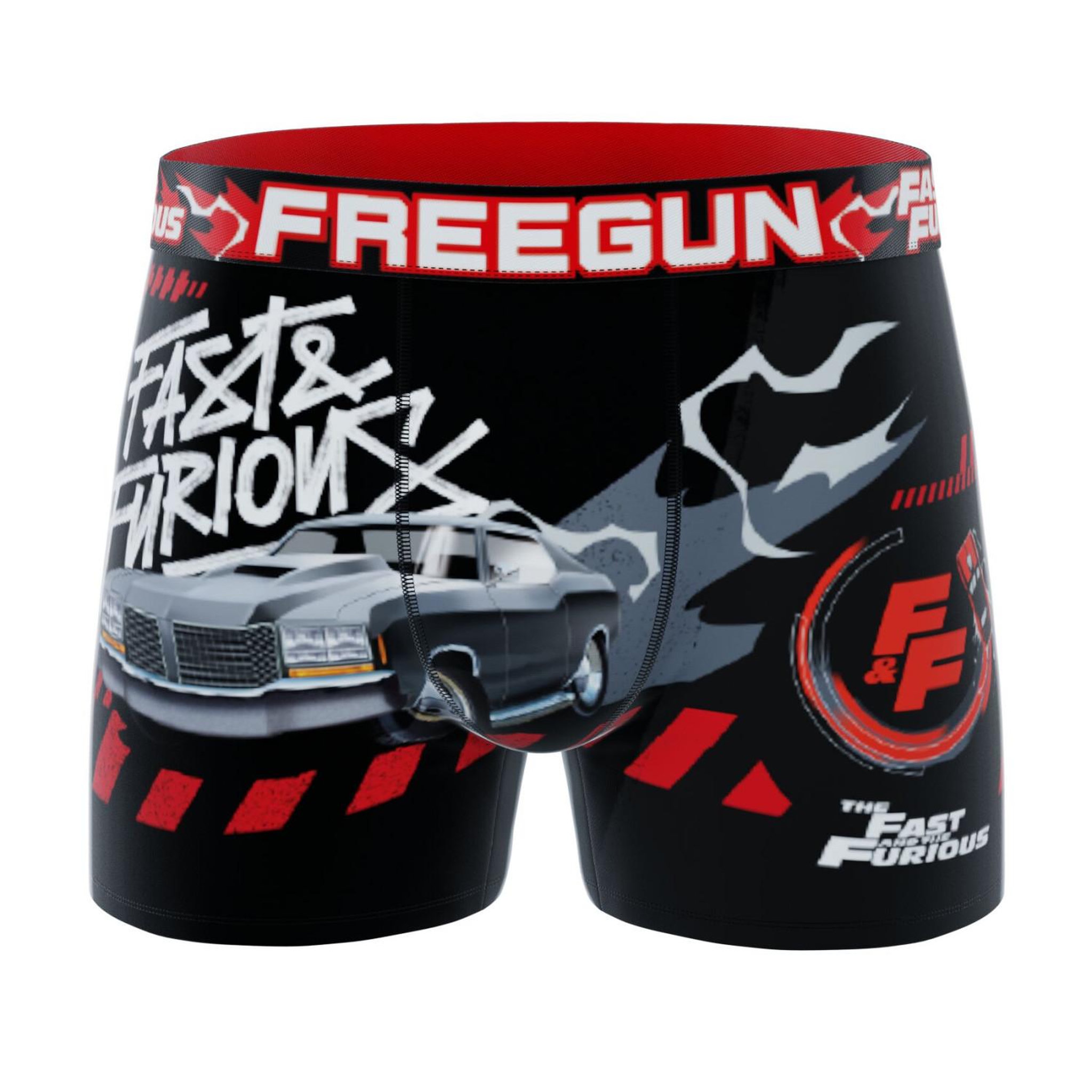 Voir la diapositive 5 : FREEGUN Lot de 3 boxers junior fast & furious
