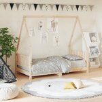 VIDAXL Cadre de lit pour enfant 80x160 cm bois de pin massif