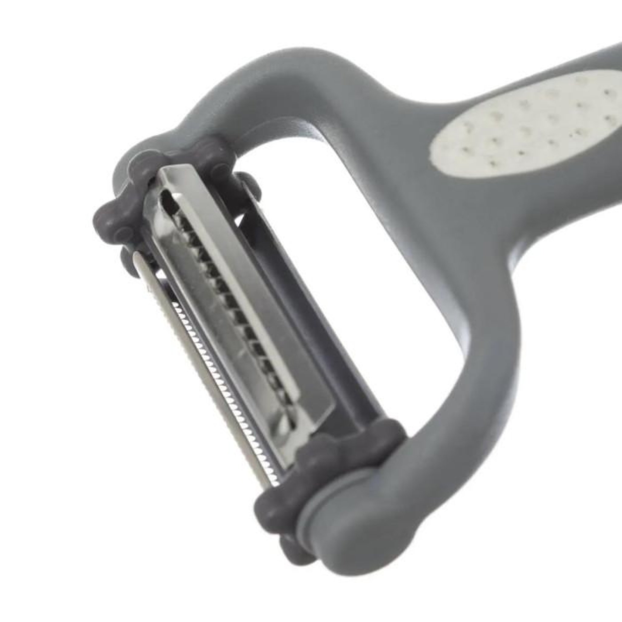 Voir la diapositive 3 : FIVE Éplucheur 3 Lames en Acier  Rasoir  15cm Gris