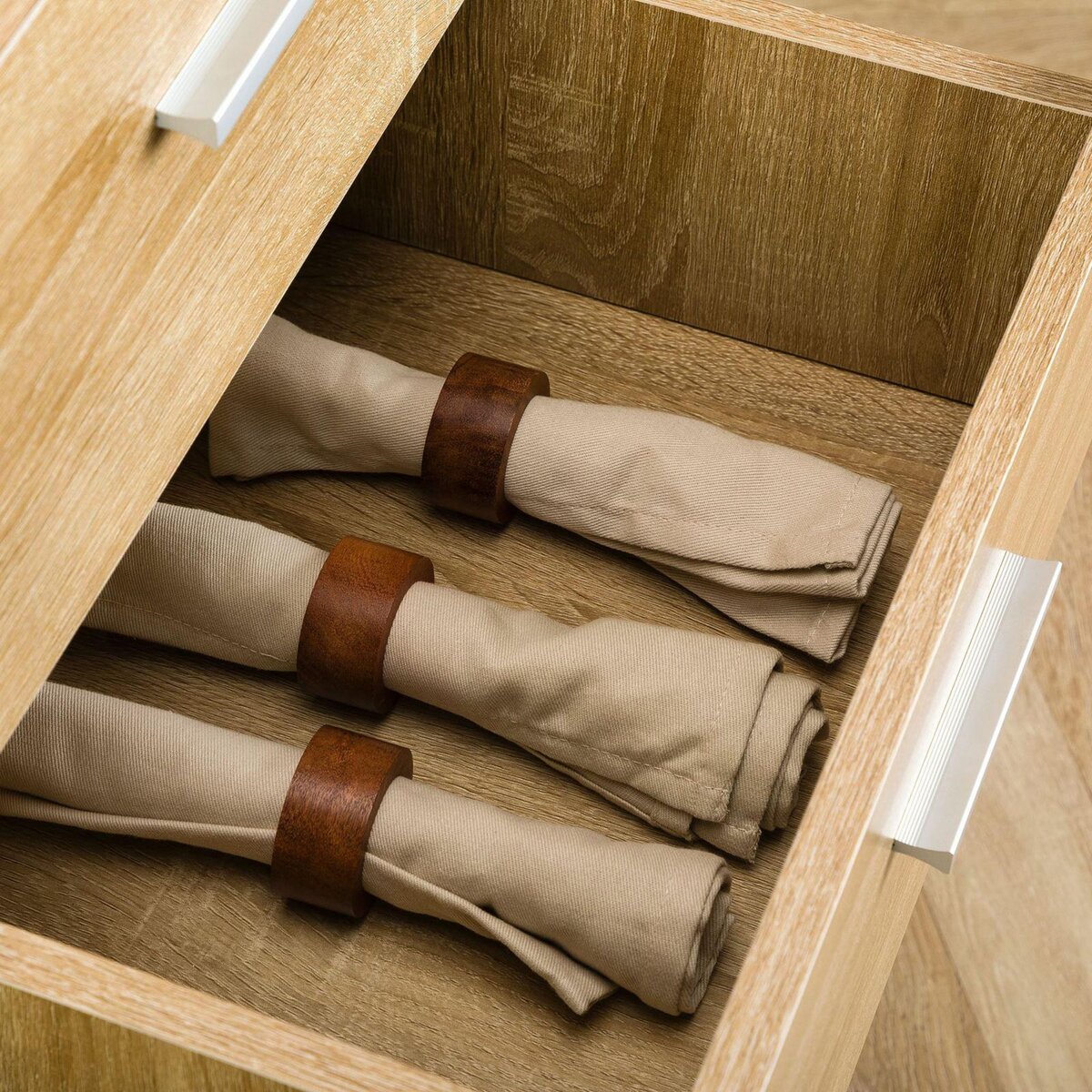 IDIMEX Buffet CHICAGO avec 4 tiroirs et 1 porte, en mélaminé