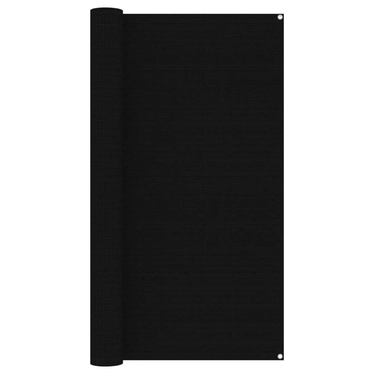 VIDAXL Tapis de tente 200x300 cm Noir