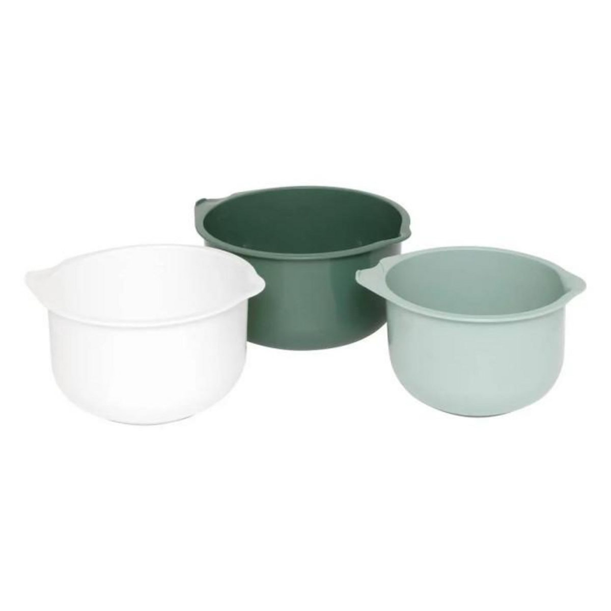 FIVE Lot de 3 Bols à Mixer  Emboitables  25cm Multicolore