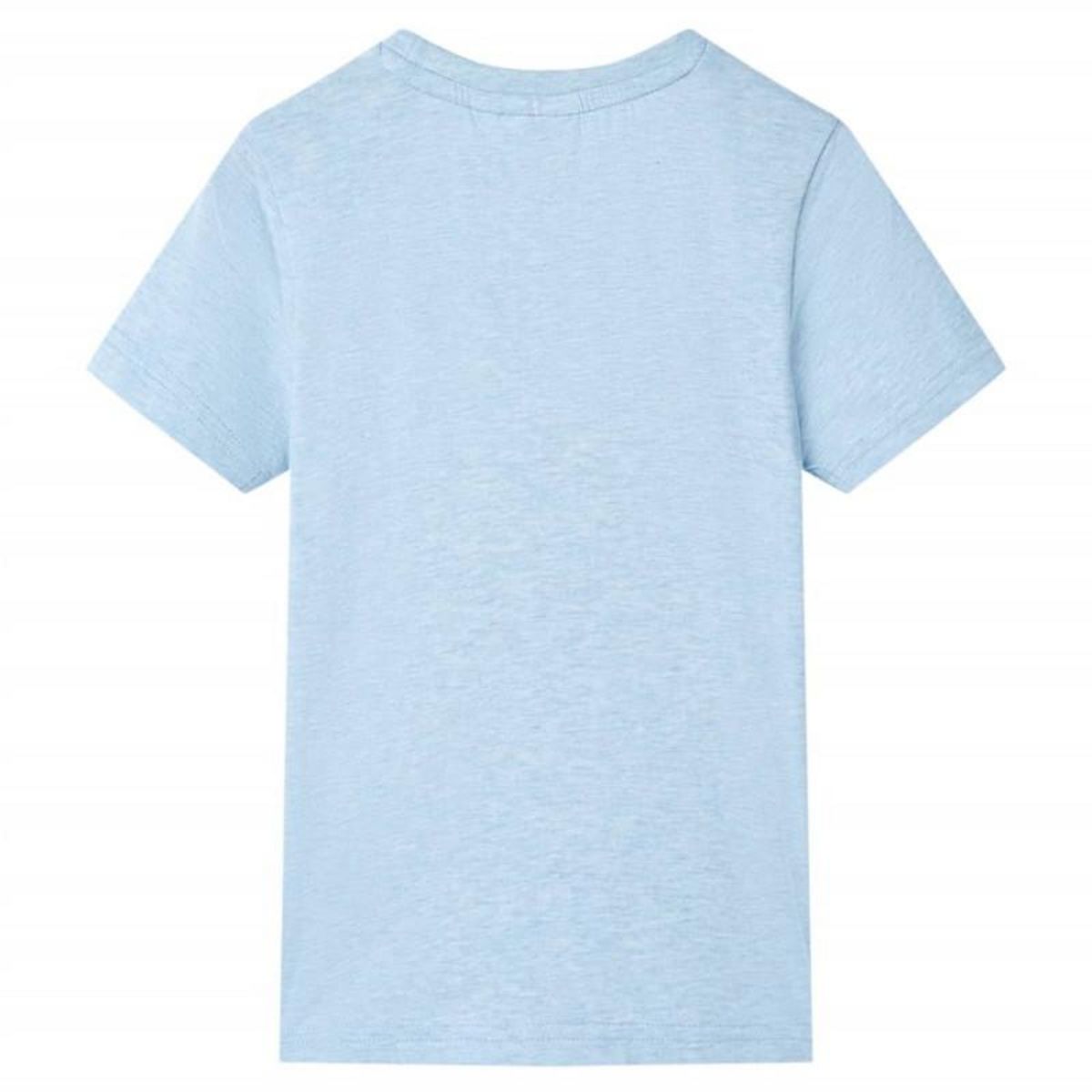 VIDAXL T shirt pour enfants mélange bleu pâle 104