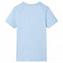 Voir la diapositive 2 : VIDAXL T shirt pour enfants mélange bleu pâle 104