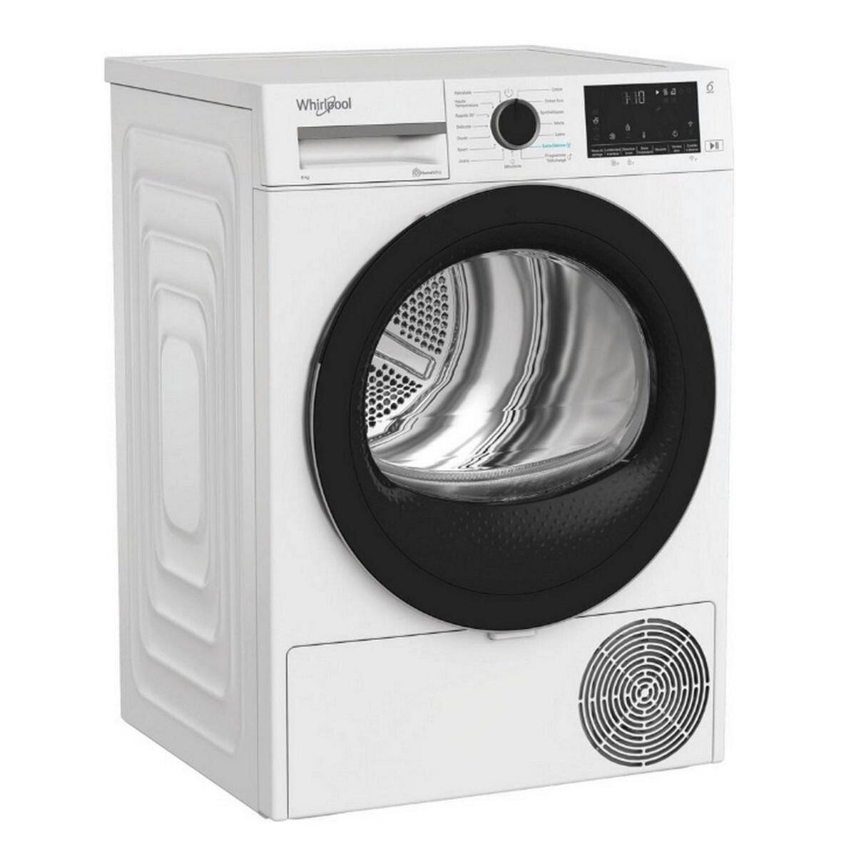 Whirlpool Sèche-linge pompe à chaleur 60cm 8kg blanc - CWD84MWBSFR