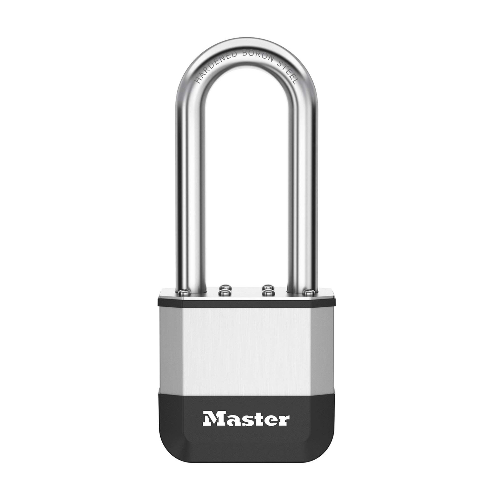 Master lock Cadenas innovant nouvelle génération, en acier laminé haute résistance de 52 mm