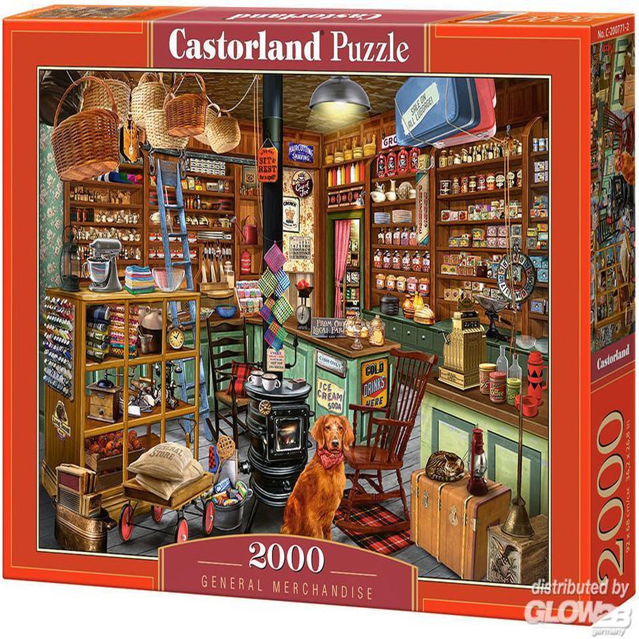 Voir la diapositive 3 : Castorland Puzzle 2000 pièces : général marchandise