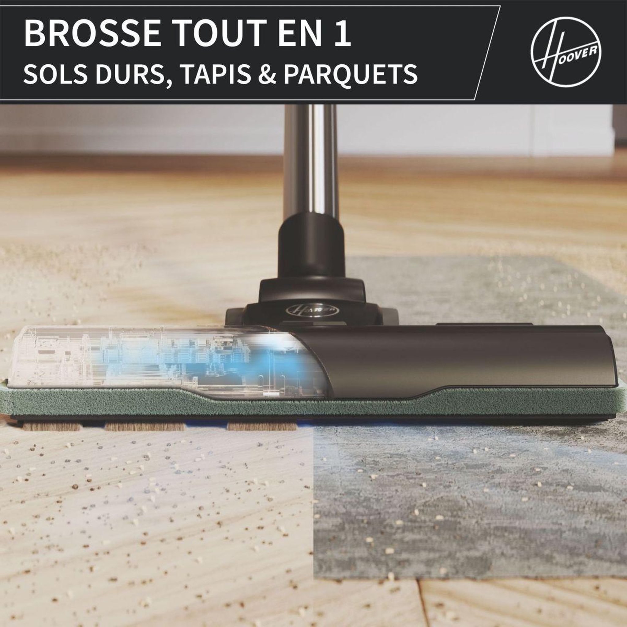 Voir la diapositive 4 : HOOVER Aspirateur avec sac HE313HE Eco Responsable