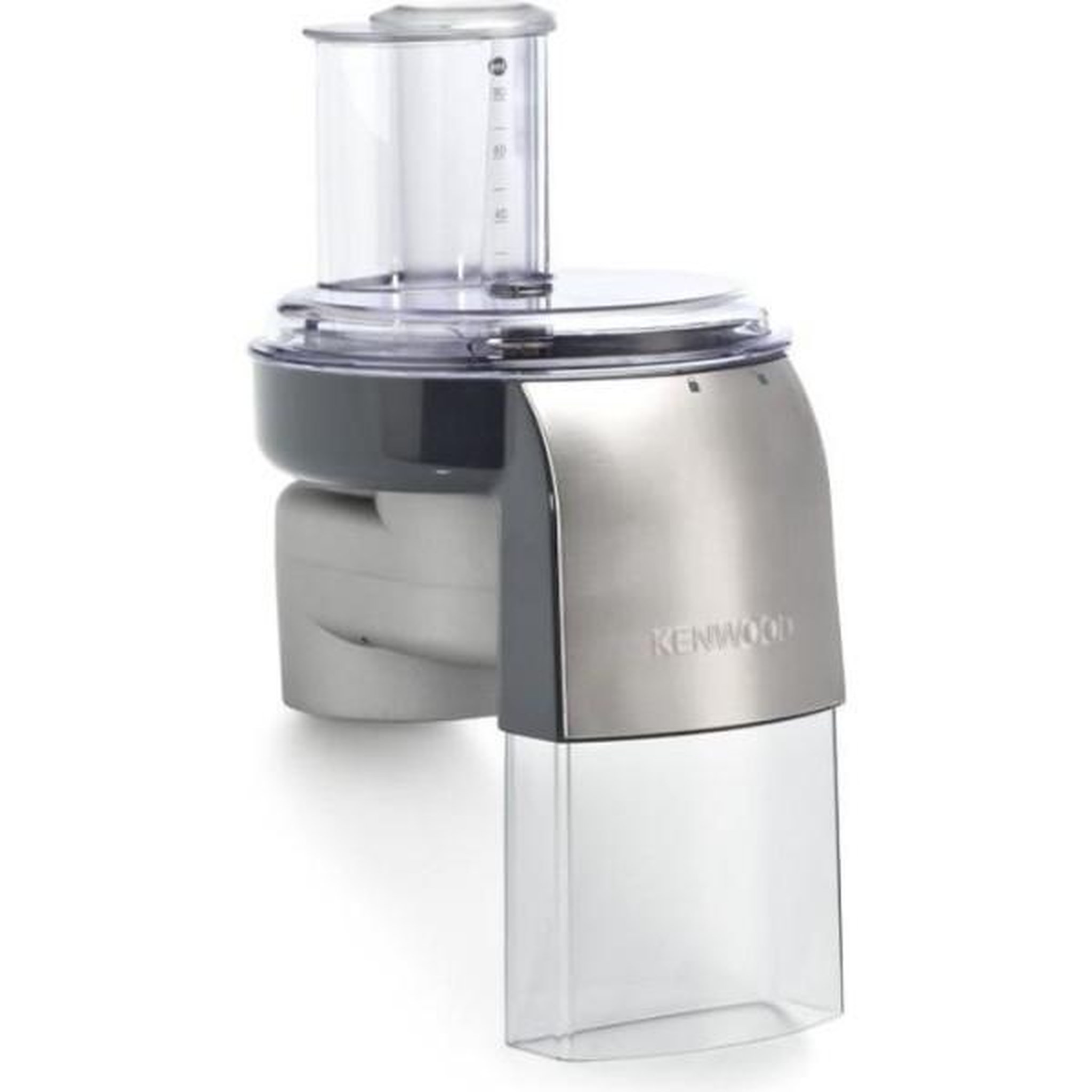 KENWOOD Râpe-éminceur KENWOOD AT340 - Double cheminée avec gobelet doseur - 7 disques en acier inoxydable