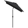 Voir la diapositive 3 : VIDAXL Parasol d'exterieur avec mat en metal 300x200 cm Noir