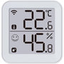 Voir la diapositive 1 : KONYKS Thermometre et Hygrometre - KONYKS - Termo 2 - Intérieur - Détecteur de température + humidité - Wifi - Grand écran - Blanc