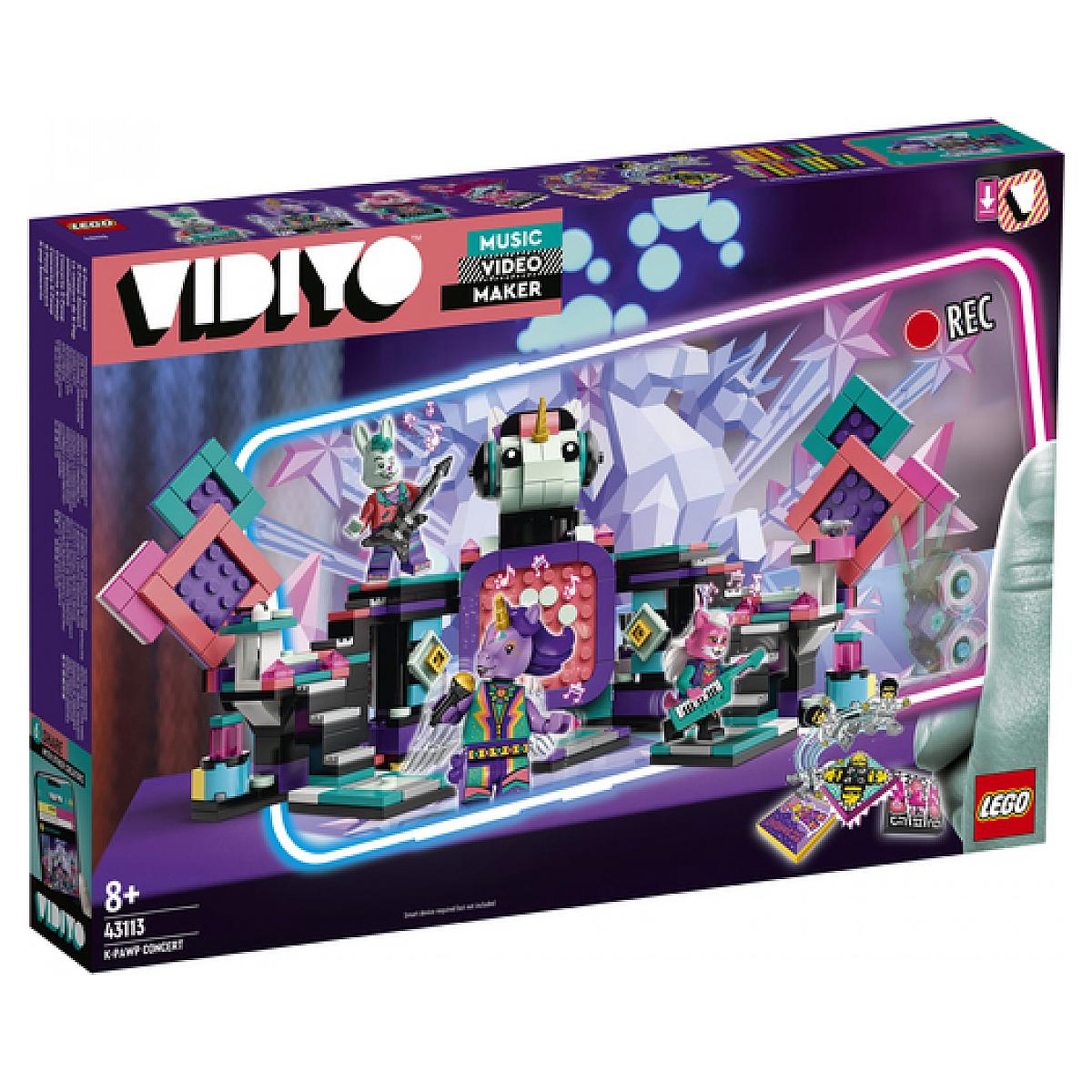 LEGO 43113 K-Pawp Concert VIDIYO