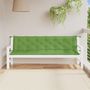 Voir la diapositive 3 : VIDAXL Coussins de banc de jardin lot de 2 vert melange tissu