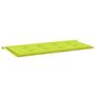 Voir la diapositive 2 : VIDAXL Coussin de banc de jardin vert brillant 100x50x3cm tissu oxford