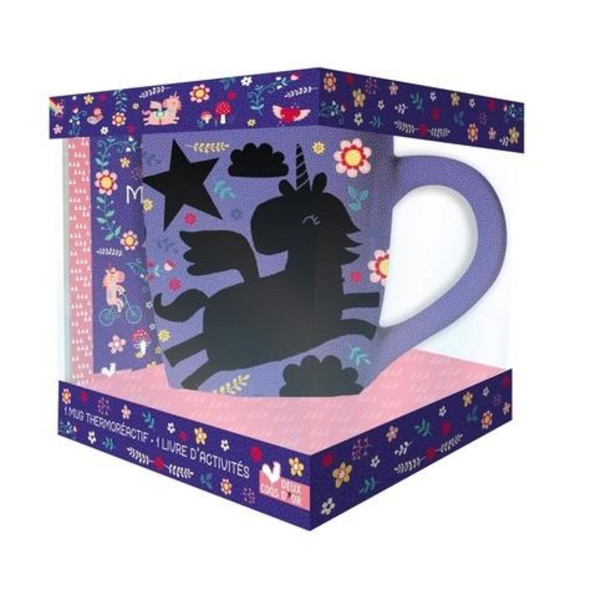 COFFRET MON MUG MAGIQUE LICORNE. MES ACTIVITES LICORNES AVEC 1 MUG THERMOREACTIF, Anglicas Louise