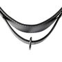 Voir la diapositive 3 : Paris Prix Collier Pour Chien 3XL  Cuir  80cm Noir