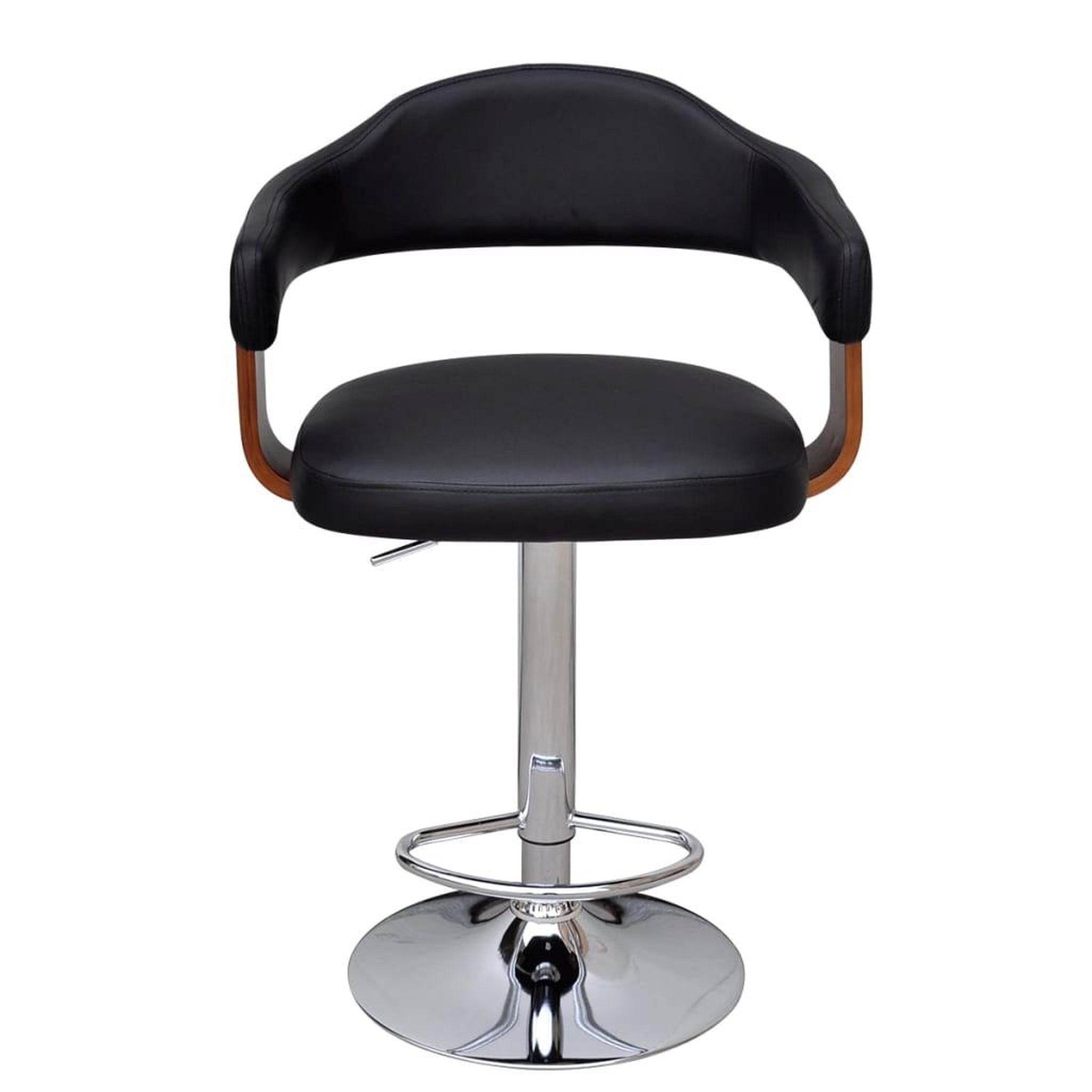 Voir la diapositive 3 : VIDAXL Tabourets de bar lot de 2 bois courbe