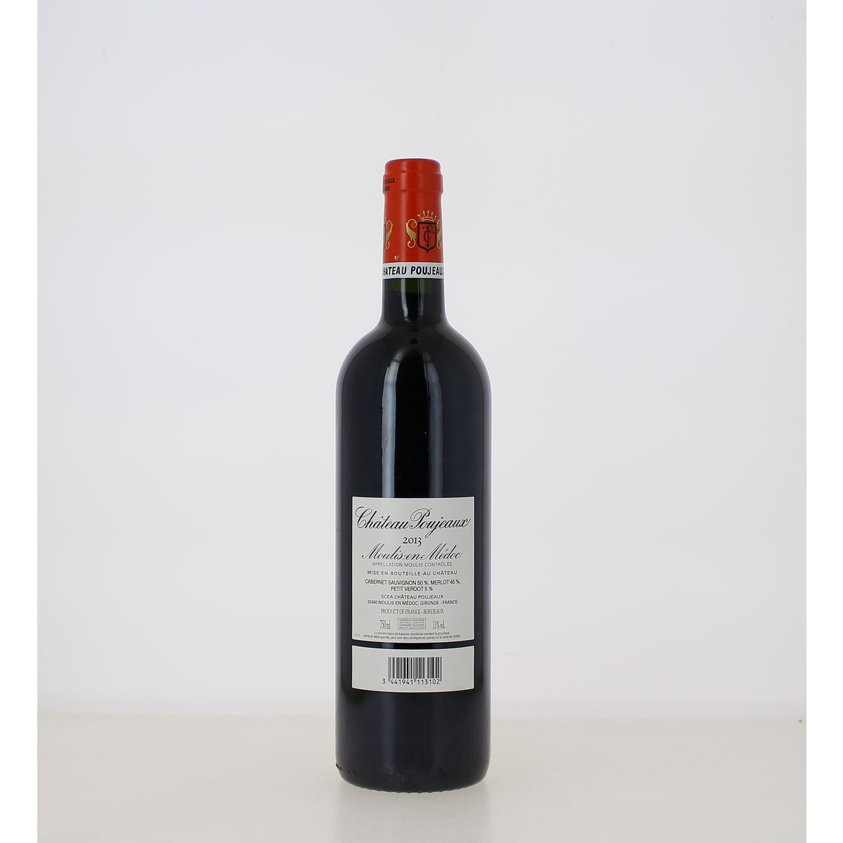 Château Poujeaux Moulis Rouge 2013 75cl