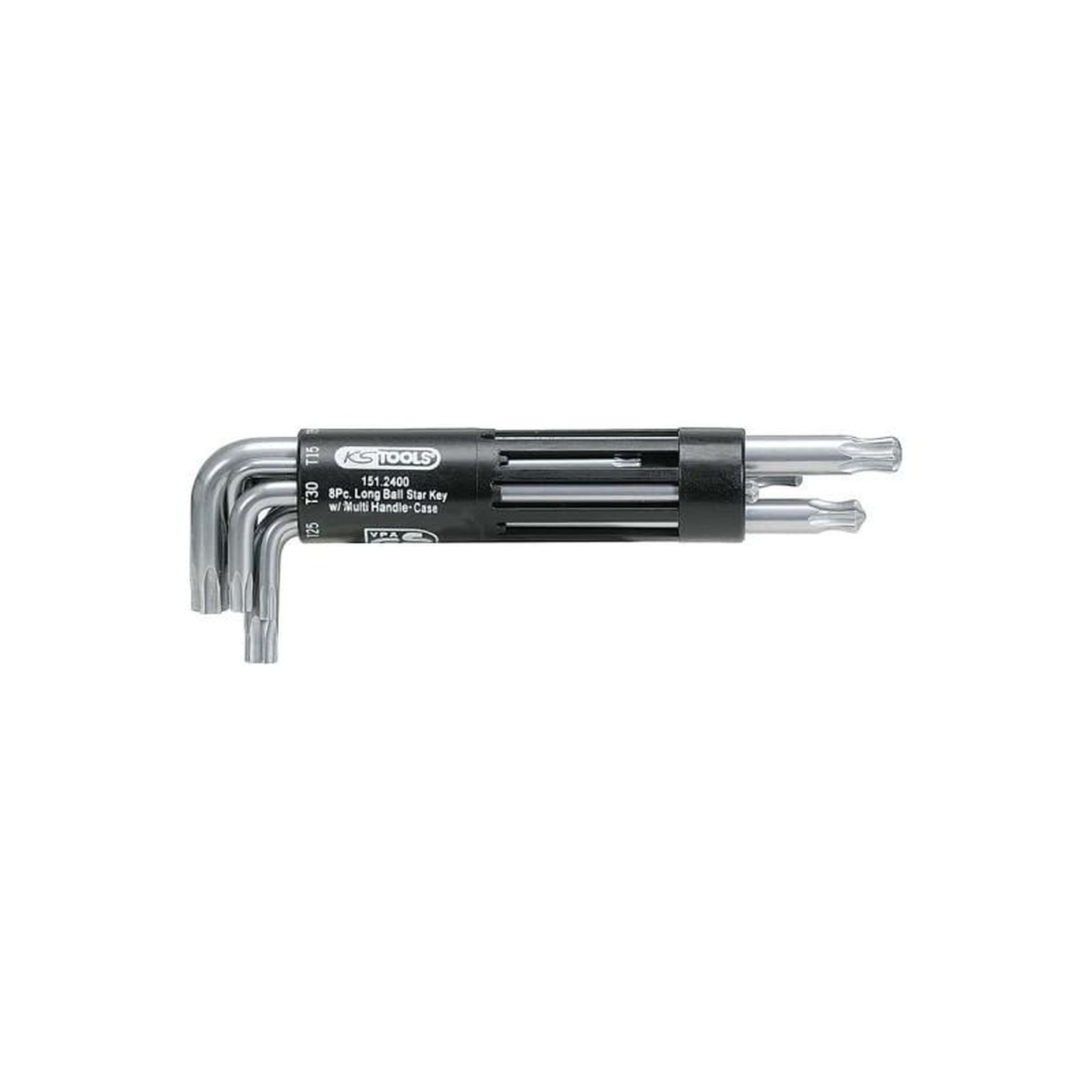 Ks Tools Jeu de clés ks tools classic - têtes sphériques - longues - 8 pcs - 151.2400