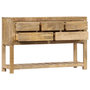 Voir la diapositive 4 : VIDAXL Buffet 120x30x75 cm bois de manguier massif