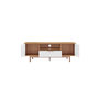 Voir la diapositive 3 : CONCEPT USINE Meuble TV scandinave en bois blanc FYN