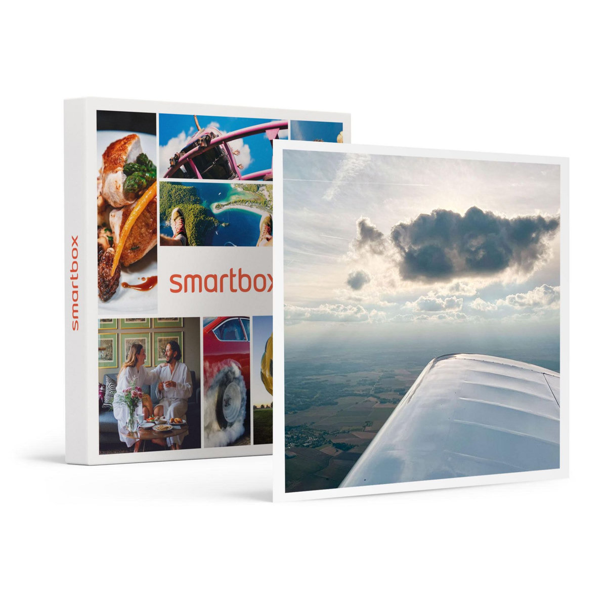 Smartbox Vol en avion biplace de 30 min en Île-de-France - Coffret Cadeau Sport & Aventure