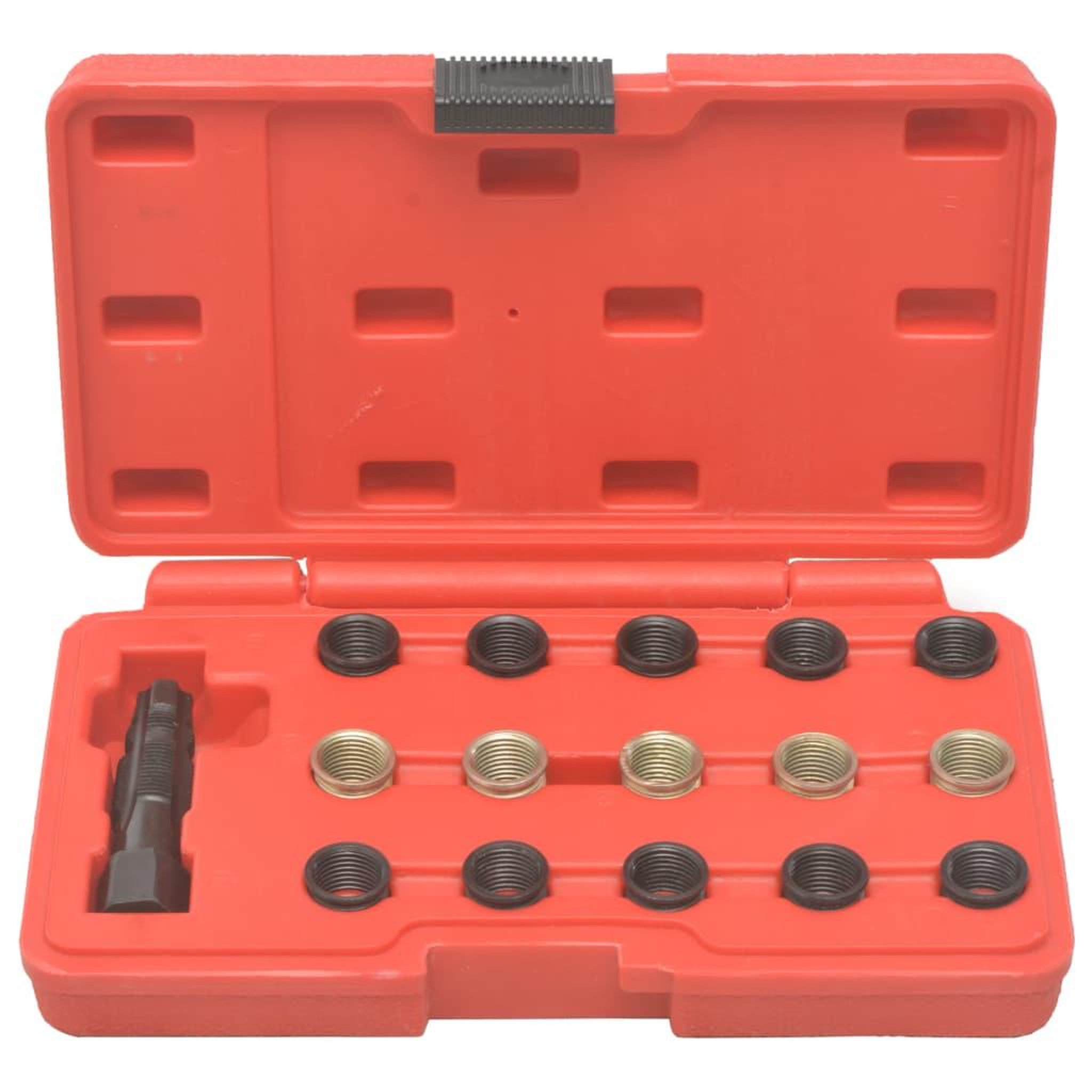 Voir la diapositive 2 : VIDAXL Kit reparation filetage bougie de prechauffage 16 pcs m14x1,25