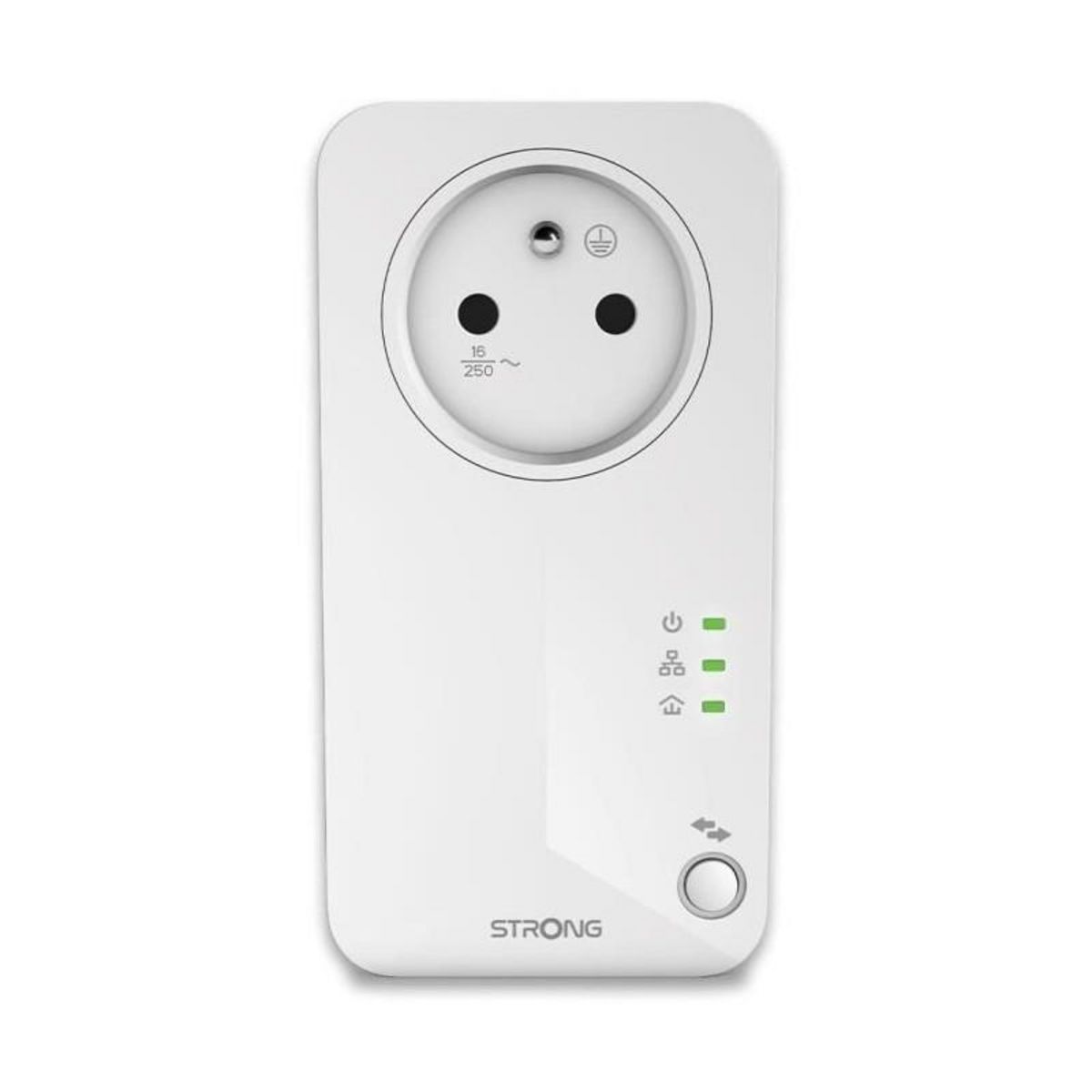 Strong Kit CPL - STRONG - CPL 600 Pack de 3 - 600 MB - Prise Filtrée, 3 Adaptateurs, Triple Pack