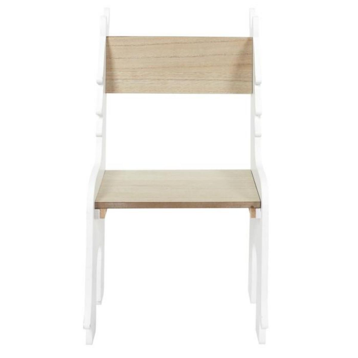 Paris Prix Chaise Enfant Design  Licorne  60cm Blanc & Naturel