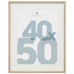 ATMOSPHERA Cadre Photo en Verre  Manu  40x50cm Naturel
